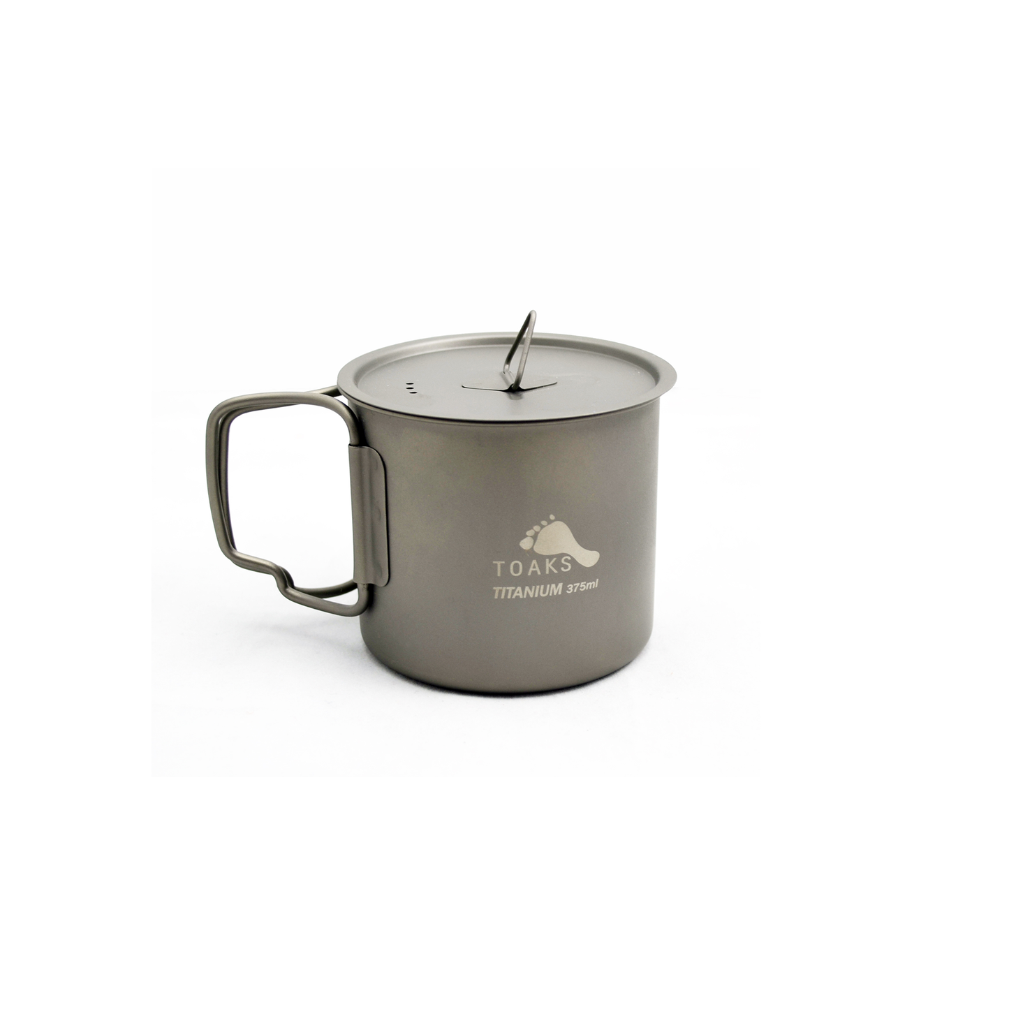 Titanium 375ml Cup with Lid