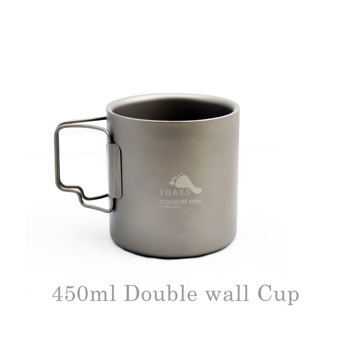 Titanium 450ml Double Wall Cup