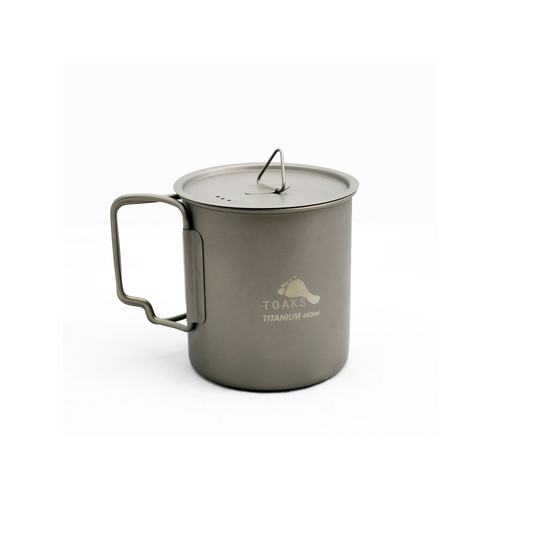 Titanium 450ml Cup with Lid
