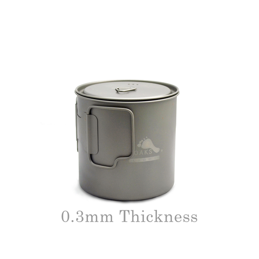 Ultralight Titanium 650ml Pot