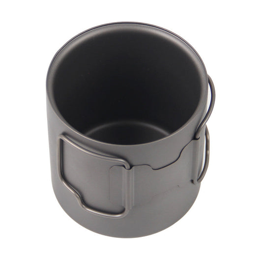Titanium 370ml Double Wall Cup