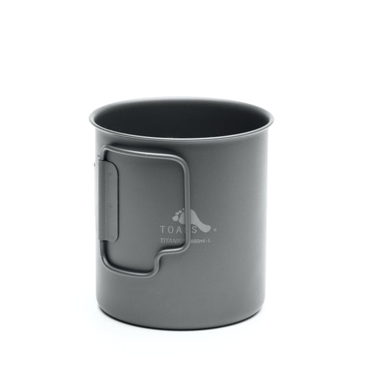 450ml ultra-light titanium cup